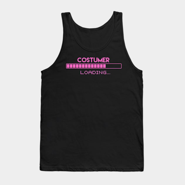 Costumer Loading Tank Top by Grove Designs